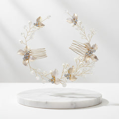ATHENA COLLECTION - PRETTY CHIC HAIR VINE - HP189 GOLD