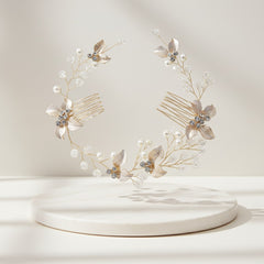 ATHENA COLLECTION - PRETTY CHIC HAIR VINE - HP189 GOLD