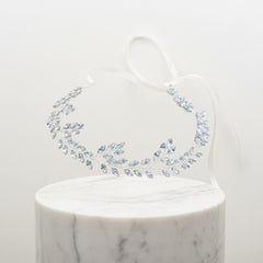 ATHENA COLLECTION - BLUE SPARKLE VINE - HP192 SILVER