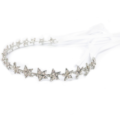 ATHENA COLLECTION - CRYSTAL STAR VINE - HP193 SILVER