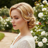 ATHENA COLLECTION - FLORAL ROMANCE HAIR PINS- PIN52 GOLD (PAIR)
