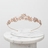 ATHENA COLLECTION - VINTAGE VINE HEADBAND - AHB101 ROSE GOLD