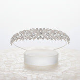 ATHENA COLLECTION - CRYSTAL SPARKLE HEADBAND - AHB100 SILVER