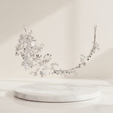 ATHENA COLLECTION - FLORAL ENCHANTMENT VINE - HP195 SILVER