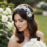 ATHENA COLLECTION - FLORAL ENCHANTMENT VINE - HP195 SILVER
