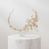 ATHENA COLLECTION - FLORAL ENCHANTMENT VINE - HP195 SILVE GOLD