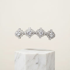 CUBIC ZIRCONIA COLLECTION - LUXE OPULENCE HAIR CLIP - CLIP761