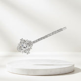 CUBIC ZIRCONIA COLLECTION - GLITZY GLAM HAIR CLIP - CLIP763