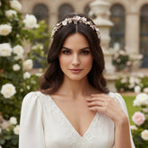 ATHENA COLLECTION - LUXE HEADBAND - AHB96 PINK BLUSH