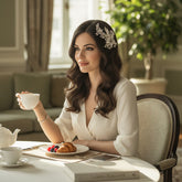 ATHENA COLLECTION - PEARLS OF EXTRAVAGANCE HEADPIECE - HC227 ROSE GOLD