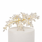 ATHENA COLLECTION - PEARLS OF EXTRAVAGANCE HEADPIECE - HC227 GOLD