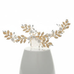 ATHENA COLLECTION - PRETTY EXTRAVAGANCE HAIR COMB - HC229GOLD