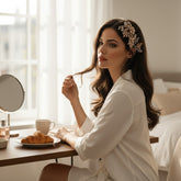 ATHENA COLLECTION - EXQUISITE PINK BLUSH HEADPIECE - HC232