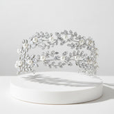 CUBIC ZIRCONIA COLLECTION - ENCHANTING PEARL HEADPIECE - AHB117