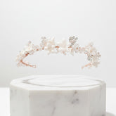 ATHENA COLLECTION - DAZZLING HEADBAND - AHB120 ROSE GOLD