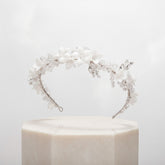 ATHENA COLLECTION - DAZZLING HEADBAND - AHB120 SILVER