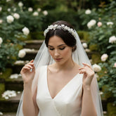 ATHENA COLLECTION - DAZZLING HEADBAND - AHB120 ROSE GOLD