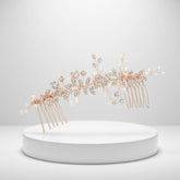 ATHENA COLLECTION - ETERNALLY CRYSTAL COMB - HC219 ROSE GOLD