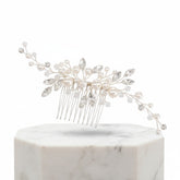 ATHENA COLLECTION - HARMONY PEARL COMB -HC235 SILVER