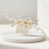 ATHENA COLLECTION - HARMONY PEARL COMB -HC235 GOLD