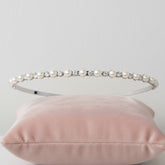 ATHENA COLLECTION - SIMPLY CHIC HEADBAND - AHB125 SILVER