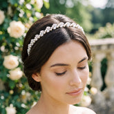 ATHENA COLLECTION - SHIMMERING PEARL HEADBAND - AHB130
