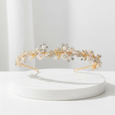 ATHENA COLLECTION - VINTAGE DREAM HEADBAND - AHB132 GOLD