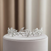 ELITE COLLECTION - VINTAGE VINE TIARA - - EC2 SILVER