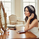 ELITE COLLECTION - EXTRAVAGANCE HEADPIECE - - SILVER HC5