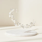 ATHENA COLLECTION - ETERNALLY PEARL MINI VINE - HC243 SILVER