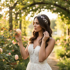 ATHENA COLLECTION - HARMONY VINE - SILVER HP205
