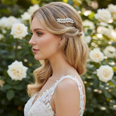 ATHENA COLLECTION - LUXE CRYSTAL CLIP - CLIP769 SILVER