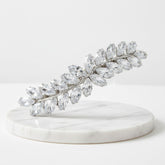 ATHENA COLLECTION - LUXE CRYSTAL CLIP - CLIP769 SILVER