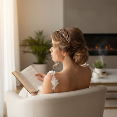 ATHENA COLLECTION - RADIANCE FRESHWATER PEARL VINE - HP207 ROSE GOLD