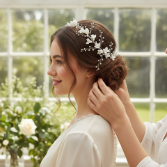 ATHENA COLLECTION - ALLURE BRIDAL VINE - HP209 SILVER