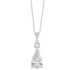 CUBIC ZIRCONIA COLLECTION - DAZZLING STARLET NECKLACE - CZNK178