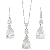 CUBIC ZIRCONIA COLLECTION - DAZZLING STARLET NECKLACE - CZNK178