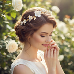 ATHENA COLLECTION - EXQUISITE GOLD HAIR VINE - HP211