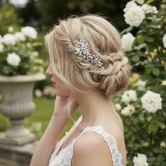 ATHENA COLLECTION - SYMPHONY OF PEARL COMB - HC258 ROSE GOLD