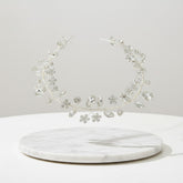 ATHENA COLLECTION - RADIANCE HAIR VINE - HP212 SILVER