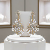 ATHENA COLLECTION - LUXE SHIMMER EARRINGS - CZER691 GOLD
