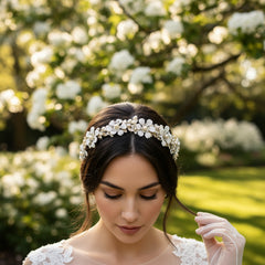 ATHENA COLLECTION - GOLD LUSH HEADBAND - AHB154 GOLD