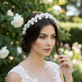 ATHENA COLLECTION - LUXE PEARL HEADBAND -AHB155