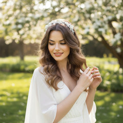 ATHENA COLLECTION - LUXE MINI HAIR VINE - HP224 SILVER