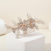 ATHENA COLLECTION - GLAM STARLET HAIR COMB - HC271 ROSE GOLD