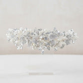 SASSB COLLECTION - VINTAGE HEIRLOOM HEADPIECE - AHB157 SILVER