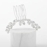 ATHENA COLLECTION - EXQUISITE CRYSTAL COMB - HC280 SILVER