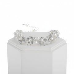 ATHENA COLLECTION - VINTAGE VINE BRACELET - BR147 SILVER
