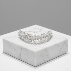 ATHENA COLLECTION - CRYSTALLURE BRACELET - BR149 SILVER
