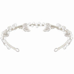 ATHENA COLLECTION - DIVINE VINE HEADBAND - AHB170 SILVER